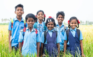 Happy School Kids